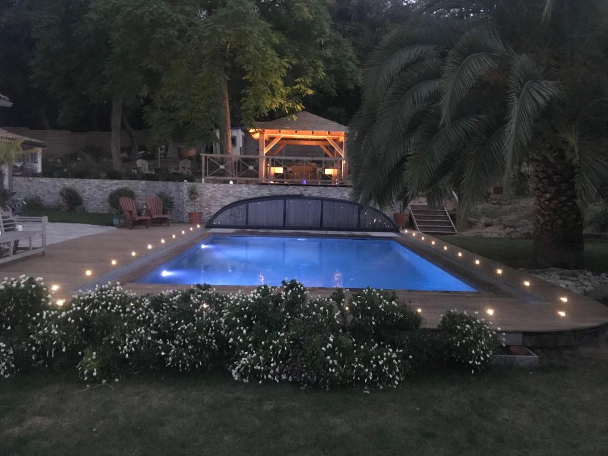 La Maison De La Dune - Chambres Climatisees - Jacuzzi 1Ere Seance Offerte - Piscine Chauffee Avec Abri Amovible - Plage Situee A 200M, Acces Direct Par Le Bois La Couarde-sur-Mer Luaran gambar